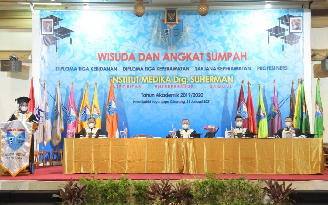 Wisuda & Angkat Sumpah Daring Institut Medika Drg. Suherman Tahun Akademik 2019/2020, Cikarang – Bekasi