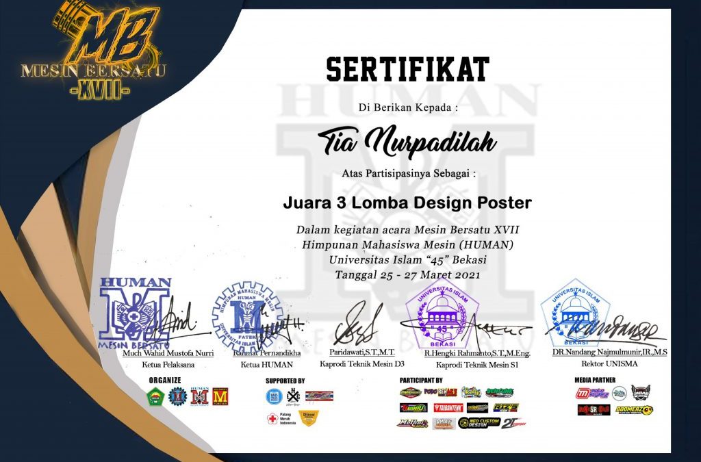 Juara Lomba Design Poster Hari Kesehatan Sedunia