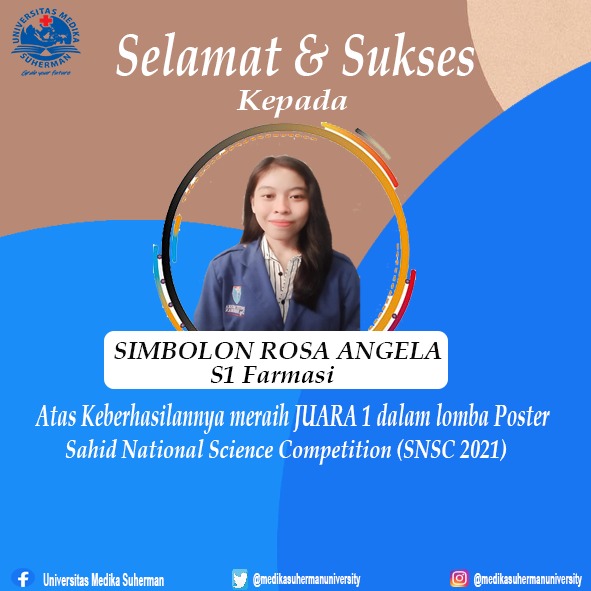 Pemenang Lomba Poster Lomba Poster Sahid National Science Competition (SNSC 2021)