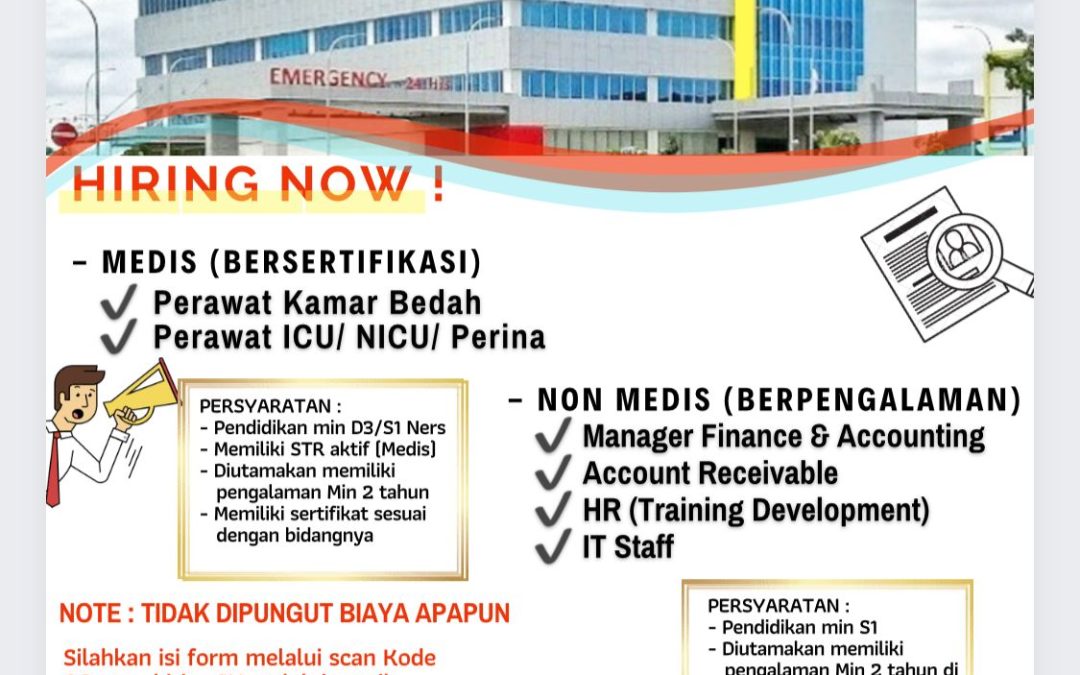 Lowongan Kerja Rumah Sakit Grha MM2100