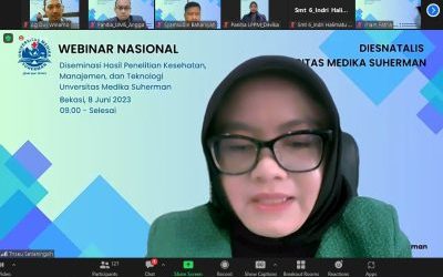 WEBINAR NASIONAL DISEMINASI HASIL PENELITIAN UNIVERSITAS MEDIKA SUHERMAN