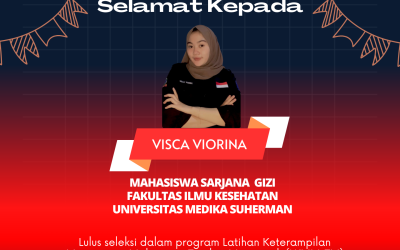 Visca Viorina, Mahasiswa Sarjana Gizi Lulus Seleksi LKMM-TM di Wilayah Jawa Barat