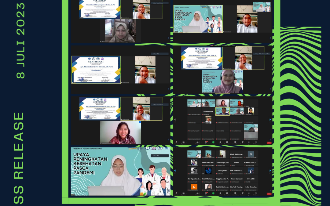 Webinar Kesehatan Nasional “Upaya Peningkatan Kesehatan Pasca Pandemi” di Universitas Medika Suherman