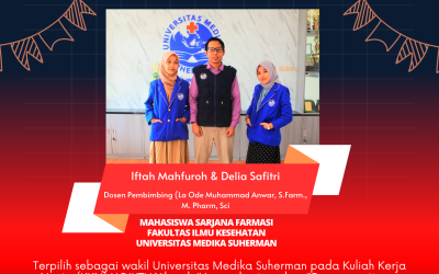 Pelepasan Kuliah Kerja Nyata (KKN) LLDIKTI Wilayah IV, Delia Safitri dan Iftah Mahfuroh Mahasiswa Sarjana Farmasi