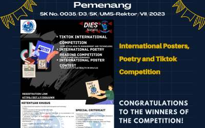 The winner of INTERNATIONAL POSTER, POETRY & VIDEO COMPETITION Spesial Dies Natalis Universitas Medika Suherman