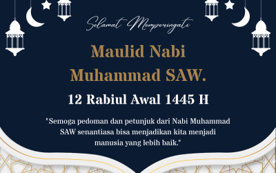 Peringatan Maulid Nabi Muhammad SAW 1445H