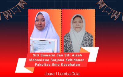 Mahasiswa Universitas Medika Suherman meraih Juara 1 Lomba Do’a di Puncak HUT IBI KE-72 yang dirayakan oleh IBI Kabupaten Bekasi