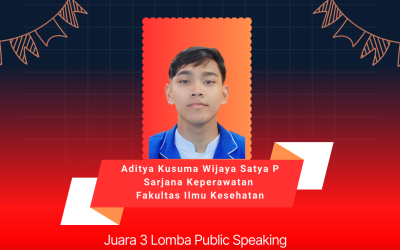 Mahasiswa UMS Memperoleh Juara 3 dalam Lomba Public Speaking di Politeknik Kesehatan Kementerian Kesehatan Semarang