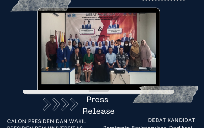 Debat Kandidat Pemimpin BEM Universitas Medika Suherman, BEM Fakultas Ilmu Kesehatan, dan BEM Fakultas Ilmu Sosial dan Teknologi Periode 2023-2024