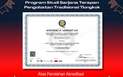 Selamat dan Sukses! Prodi Sarjana Terapan Pengobatan Tradisional Tiongkok Universitas Medika Suherman Raih Akreditasi “Baik” dari LAM-PTKes