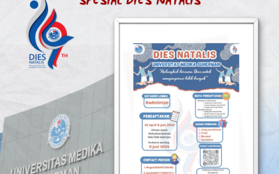 Lomba Badminton “Special Dies Natalis” Universitas Medika Suherman