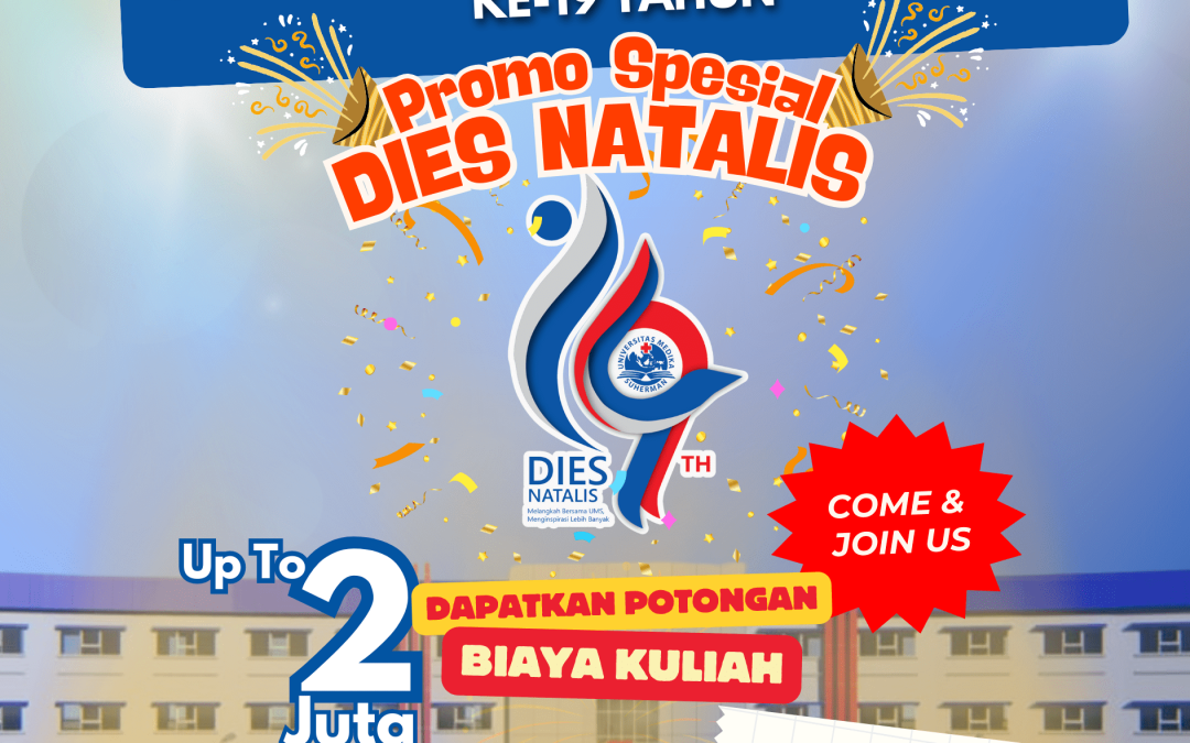 Diskon Spesial DIES NATALIS Universitas Medika Suherman Diperpanjang Hingga 31 Mei 2024