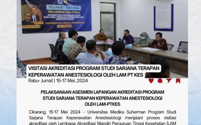 Pelaksanaan Asesmen Lapangan Akreditasi Program Studi Sarjana Terapan Keperawatan Anestesiologi