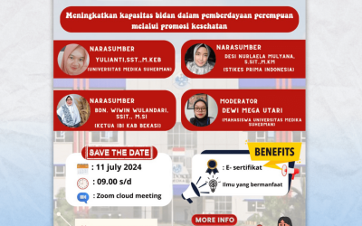 Webinar Perayaan Hari Bidan Nasional 2024 “Meningkatkan Kapasitas Bidan Dalam Pemberdayaan Perempuan Melalui Promosi Kesehatan”