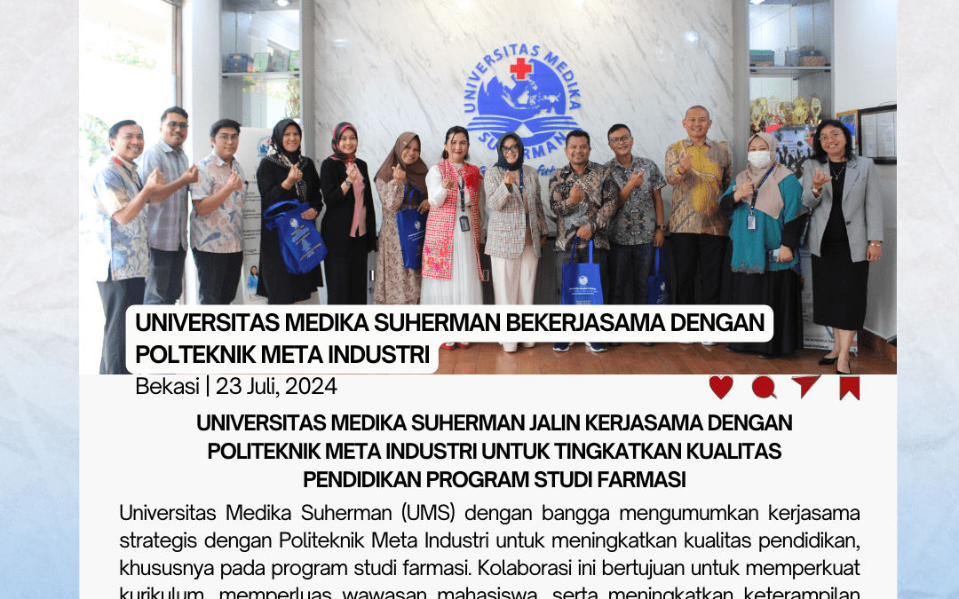 Kerja Sama Strategis: Universitas Medika Suherman dan Politeknik Meta Industri Tingkatkan Kualitas Pendidikan Farmasi