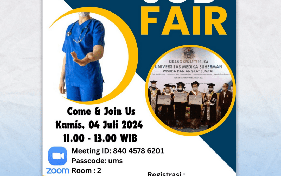 Job Fair Daring Di Universitas Medika Suherman Digelar 4 Juli 2024, Banyak Perusahaan Buka Lowongan Pekerjaan