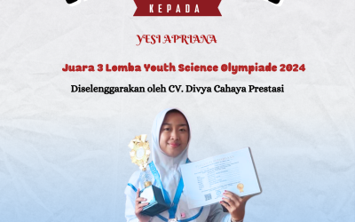 Mahasiswa Prodi Sarjana Kebidanan Raih Juara 3 Lomba Youth Science Olympiade 2024