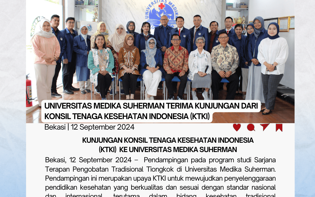 Kunjungan Konsil Tenaga Kesehatan Indonesia (KTKI) ke Universitas Medika Suherman