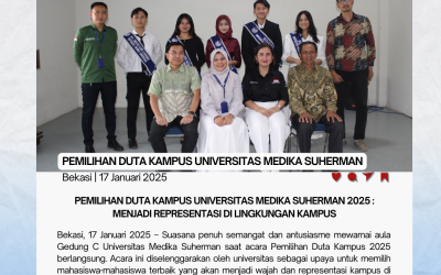 Pemilihan Duta Kampus Universitas Medika Suherman 2025 : Menjadi Representasi di Lingkungan Kampus