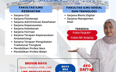 Penerimaan Mahasiswa Baru Universitas Medika Suherman 2025-2026 Dibuka. Segera Daftar!