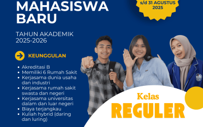 Penerimaan Mahasiswa Baru Kelas Reguler Tahun Akademik 2025-2026