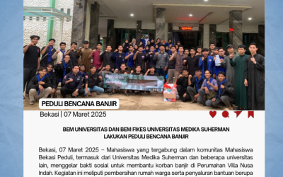 Mahasiswa Bekasi Peduli Gelar Bakti Sosial untuk Korban Banjir di Vila Nusa Indah