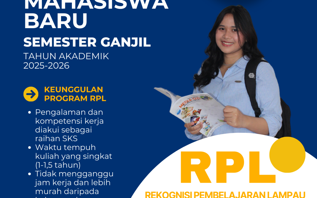 Penerimaan Mahasiswa Baru Universitas Medika Suherman Kelas RPL Semester Ganjil 2025-2026