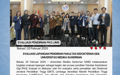 Evaluasi Lapangan Pendirian Fakultas Kedokteran Gigi Universitas Medika Suherman