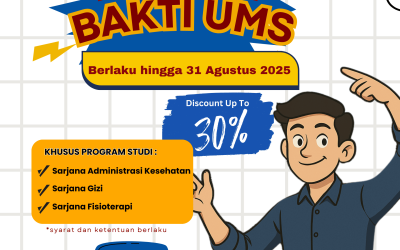 Program Bakti UMS (Universitas Medika Suherman) : Penerimaan Mahasiswa Baru Tahun Akademik 2025/2026 