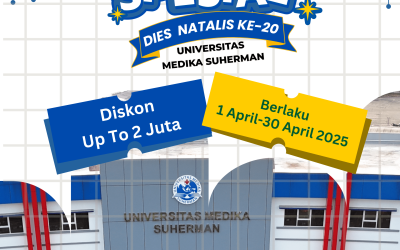 Promo Spesial Dies Natalis Universitas Medika Suherman Ke-20, Diskon Biaya Kuliah Up to 2 Juta