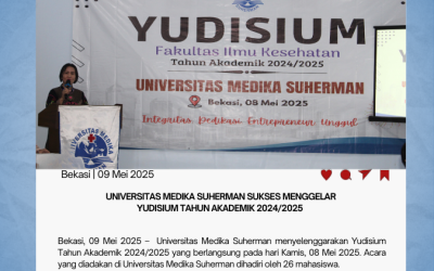 Universitas Medika Suherman Sukses Menggelar Yudisium Tahun Akademik 2024/2025