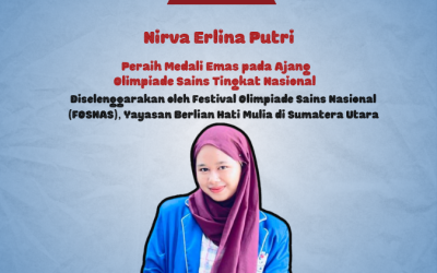 Nirva Erlina Putri Mahasiswa Prodi D4 Keperawatan Anestesiologi Raih Medali Emas pada Olimpiade Sains Tingkat Nasional