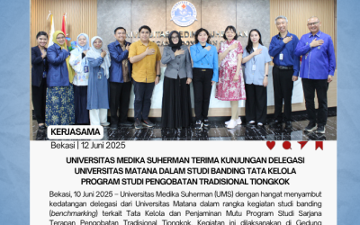 Universitas Medika Suherman Terima Kunjungan Delegasi Universitas Matana dalam Studi Banding Tata Kelola Program Studi Pengobatan Tradisional Tiongkok