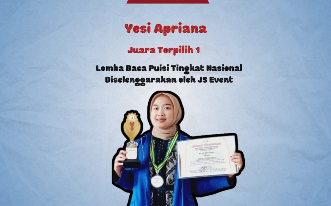 Mahasiswa Sarjana Kebidanan Raih Juara Terpilih 1 dalam Lomba Baca Puisi Tingkat Nasional