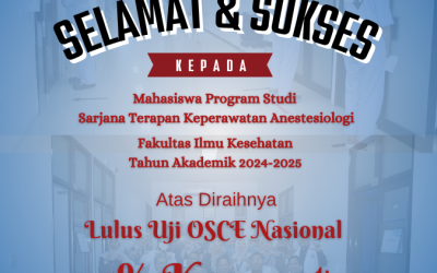 Prestasi Membanggakan! 95% Mahasiswa D4 Keperawatan Anestesiologi UMS Lulus OSCE Nasional