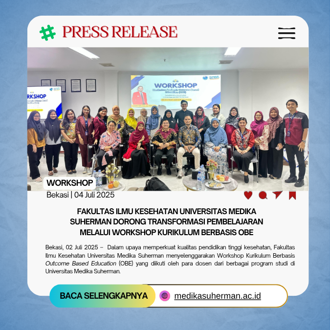 Fakultas Ilmu Kesehatan Universitas Medika Suherman Dorong Transformasi Pembelajaran melalui Workshop Kurikulum Berbasis OBE