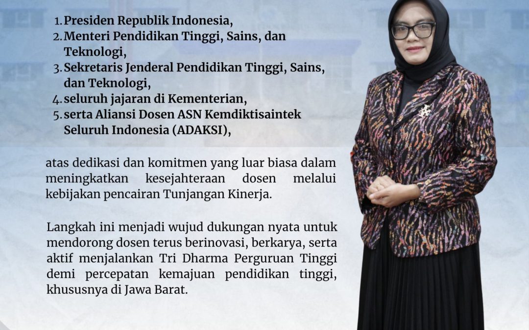Pencairan Tunjangan Kinerja : Meningkatkan Kesejahteraan Dosen