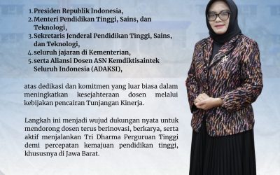 Pencairan Tunjangan Kinerja : Meningkatkan Kesejahteraan Dosen