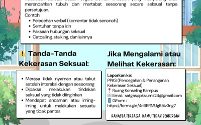 STOP KEKERASAN SEKSUAL : SEGERA HUBUNGI PPKS UMEDS!