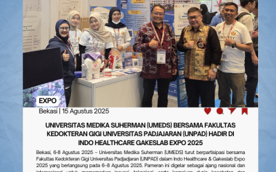 Universitas Medika Suherman (UMEDS) Bersama Fakultas Kedokteran Gigi Universitas Padjajaran (UNPAD) Hadir di Indo Healthcare Gakeslab Expo 2025
