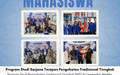 Mahasiswa Program Studi Pengobatan Tradisional Tiongkok (PTT) di Universitas Medika Suherman (UMEDS) Berasal dari Terapis, Tenaga Medis hingga Praktisi Pengobatan Tradisional