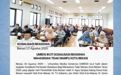 UMEDS (Universitas Medika Suherman) Ikuti Sosialisasi Beasiswa Mahasiswa Tidak Mampu Kota Bekasi