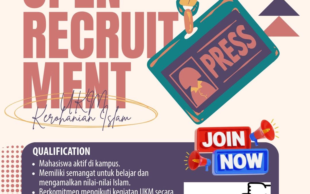 OPEN RECRUITMENT UKM Kerohanian Islam Universitas Medika Suherman