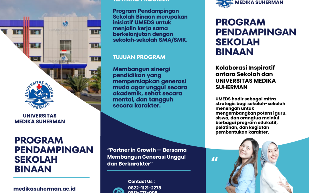 UMEDS x Sekolah: Bersinergi untuk Generasi Unggul (Program Pendampingan Sekolah Binaan)