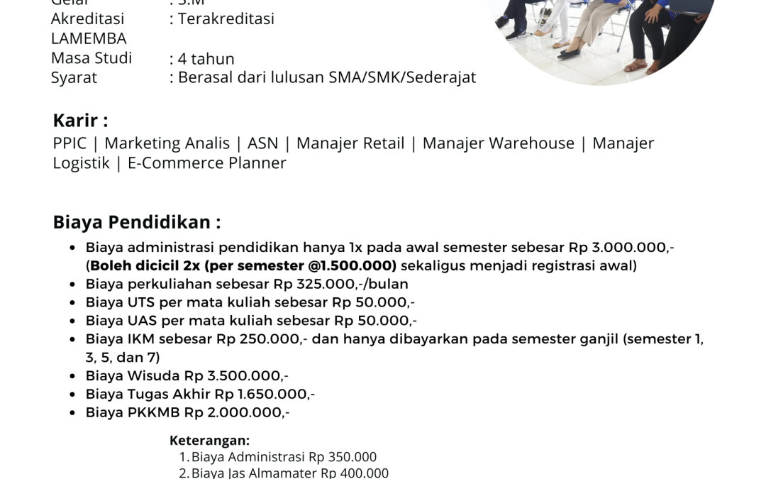 BIAYA KULIAH KELAS REGULER FAKULTAS ILMU SOSIAL DAN TEKNOLOGI UNIVERSITAS MEDIKA SUHERMAN (UMEDS) TAHUN AKADEMIK 2026/ 2027