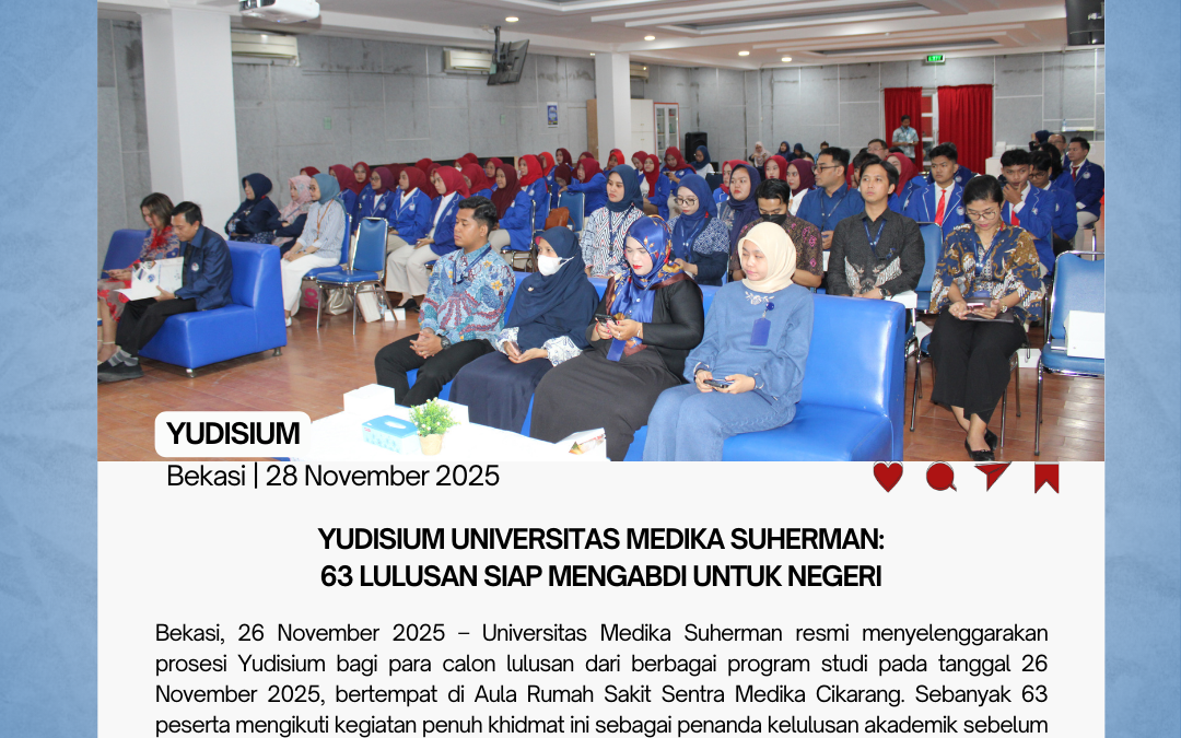 Yudisium Universitas Medika Suherman (UMEDS): 63 Lulusan Siap Mengabdi untuk Negeri