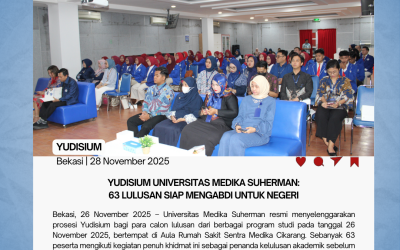 Yudisium Universitas Medika Suherman (UMEDS): 63 Lulusan Siap Mengabdi untuk Negeri