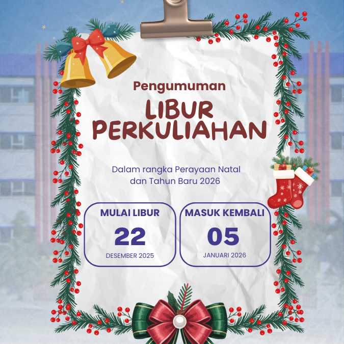 Libur Perkuliahan Dalam Rangka Perayaan Natal dan Tahun Baru 2026