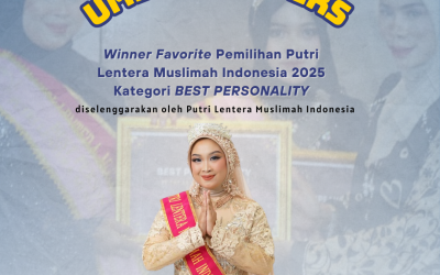 Spotlight on UMEDS Winners Winner Favorite dalam Pemilihan Putri Lentera Muslimah Indonesia 2025, kategori Best Personality