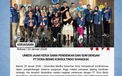 UMEDS Jajaki Kerja Sama Pendidikan dan SDM dengan PT Dora Bisnis Konsultindo Shanghai